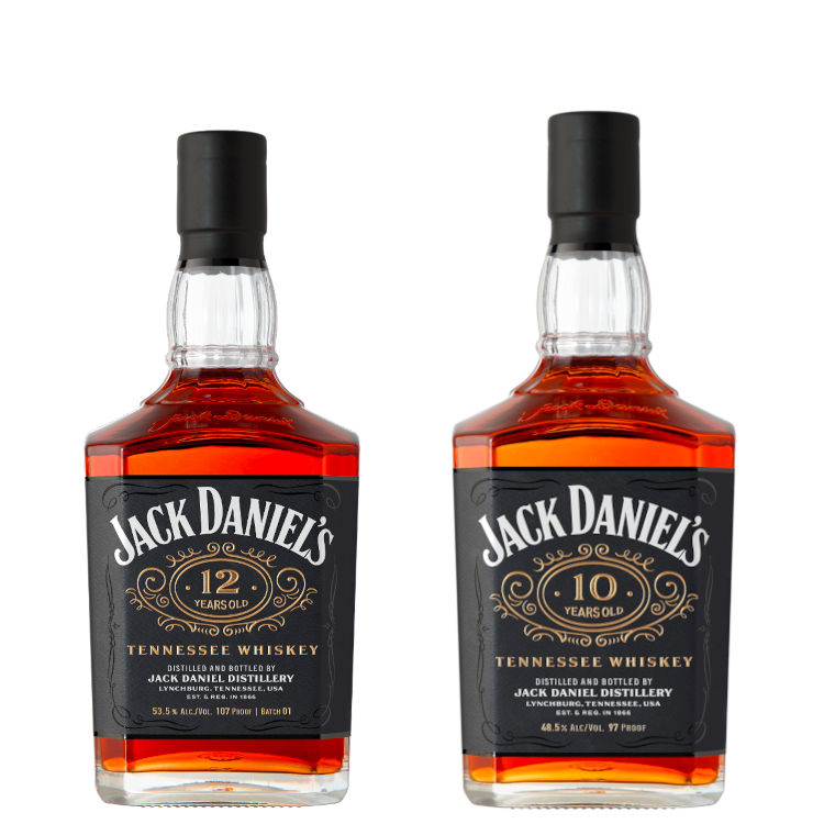 Jack Daniel 10 & 12 Year Old Bourbon Bundle