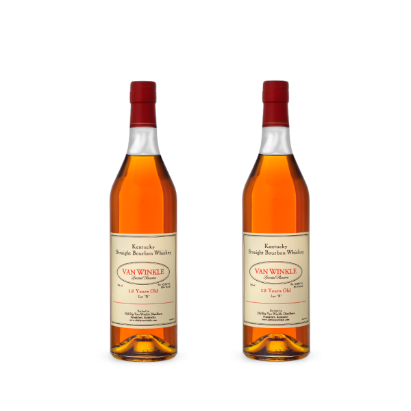 VAN WINKLE 12 YEAR SPECIAL RESERVE LOT B 2 Pack Bundle