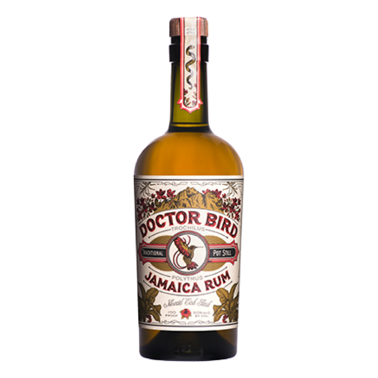 Two James Doctor Bird Jamaican Rum