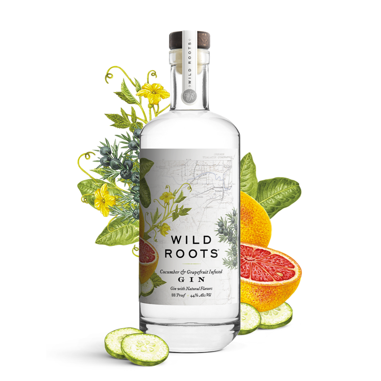 Wild Roots Cucumber & Grapefruit Infused Gin