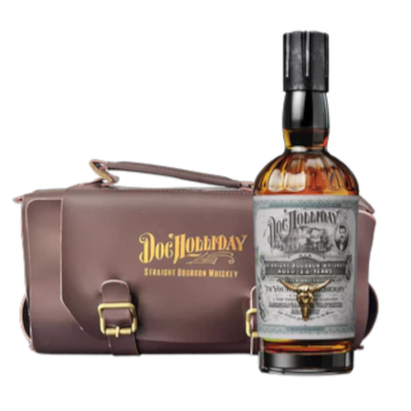 Doc Holliday 11 Year Old Straight Bourbon Whiskey & Gift Bag
