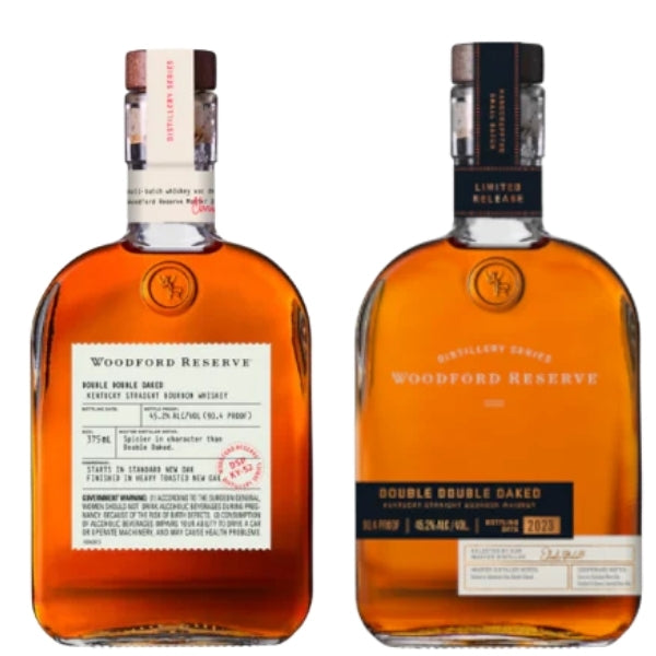 Woodford Double Double Oak 2022 & 2023 Bourbon Bundle