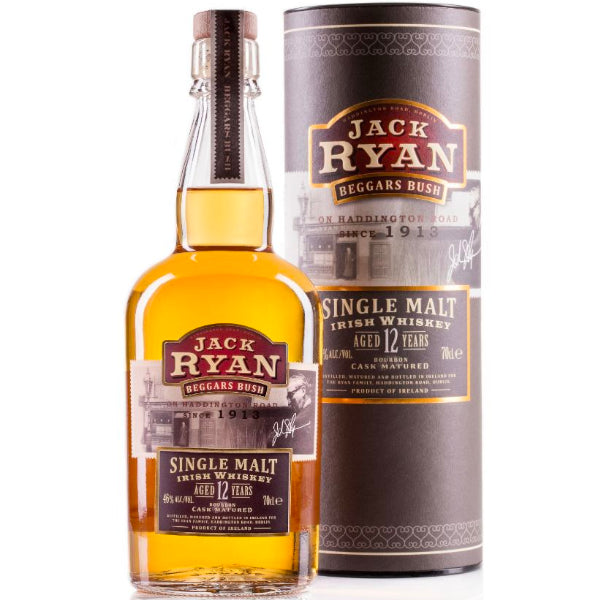 Jack Ryan 12 Yr Single Malt Irish Whiskey