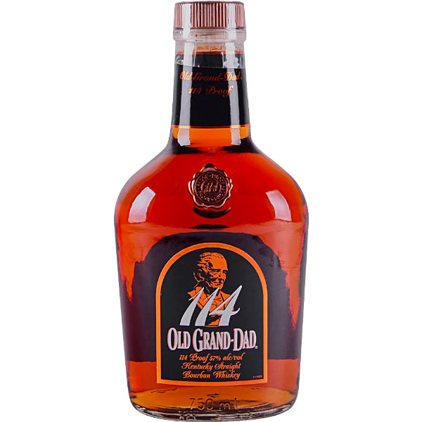 Old Grand Dad 114 Barrel Proof Bourbon Whiskey