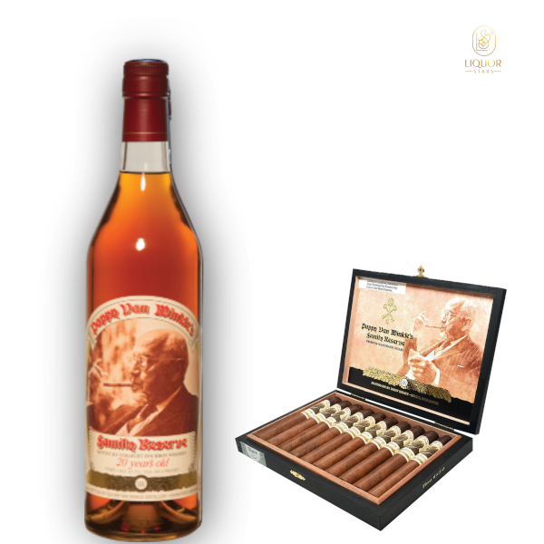 Pappy Van Winkle 20 Year & Pappy Van Winkle Robusto Cigar 10 Case Bundle