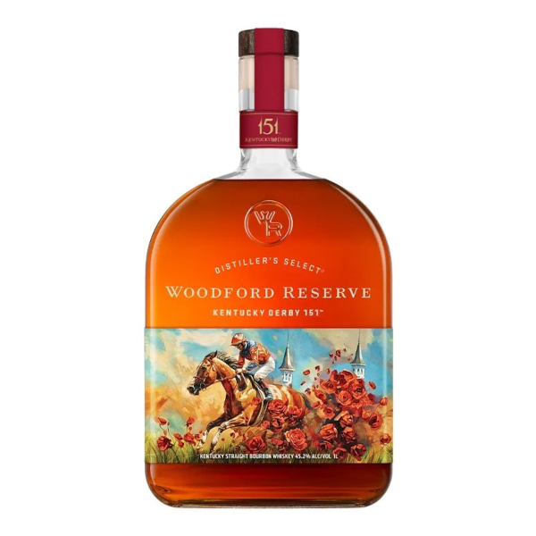 Woodford Reserve Kentucky Straight Bourbon Whiskey Kentucky Derby 151 Edition