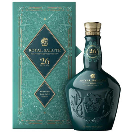 Chivas Regal Royal Salute 26 Year Old Kingdom Edition Scottish Oak Cask Finish Scotch Whisky