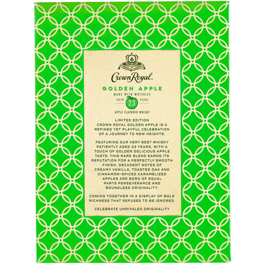 Crown Royal Golden Apple Whisky 23 Year Old