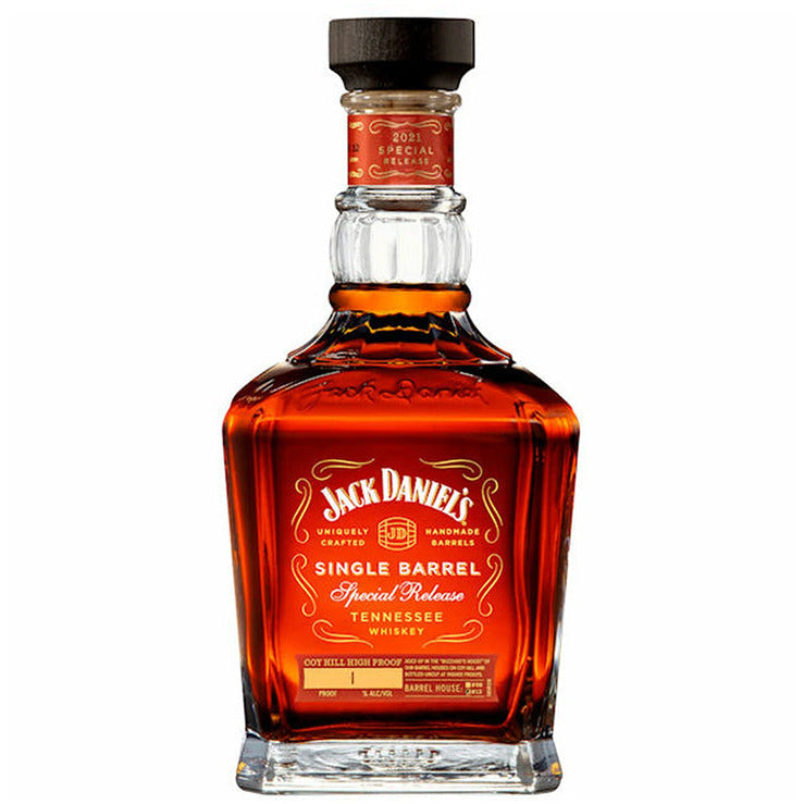 Jack Daniel's Single Barrel Coy Hill High Proof Whiskey 2021 Release