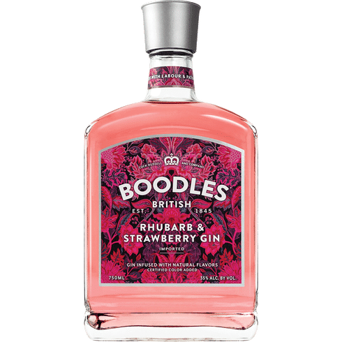 Boodles Rhubarb Strawberry Gin