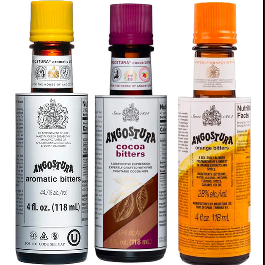 Angostura Aromatic, Orange & Cocoa Bitters Bundle