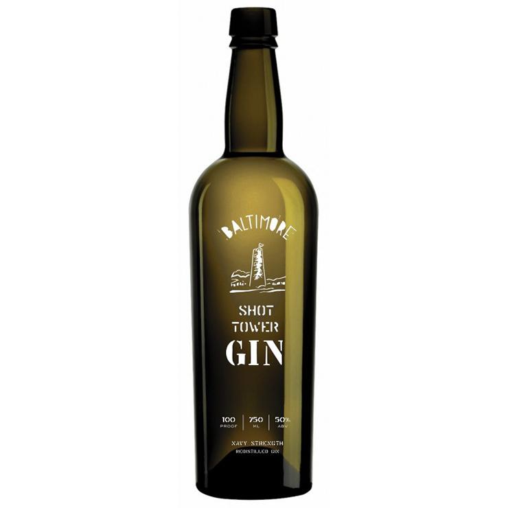 The Baltimore Whiskey Company Barreled Shot Tower Gin 100 Proof
