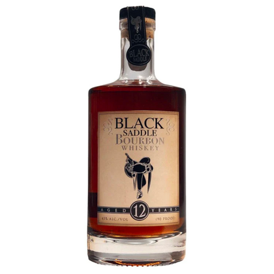 Black Saddle Bourbon 12 Year Straight Kentucky Bourbon