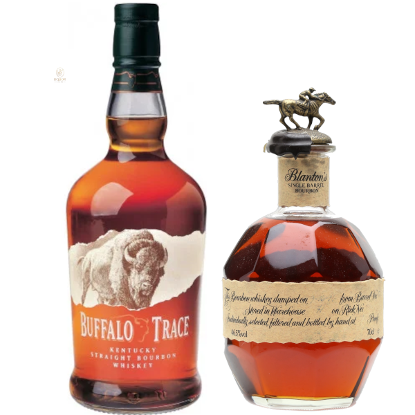 Buffalo Trace Bourbon & Blanton's Single Barrel Bourbon Bundle