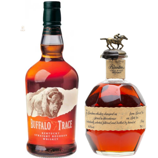 Buffalo Trace Bourbon & Blanton's Single Barrel Bourbon Bundle
