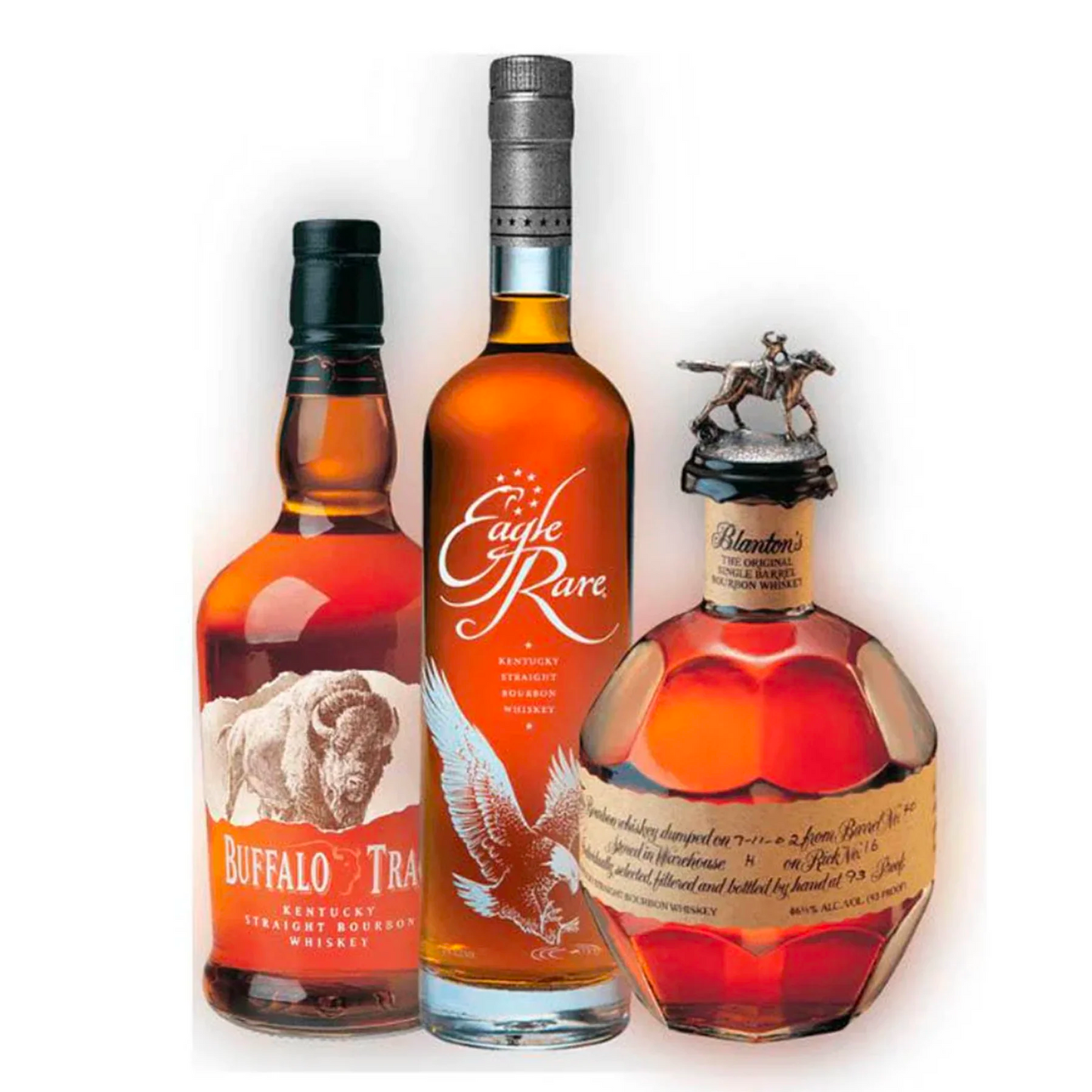 Blanton's Single Barrel, Eagle Rare 10 Year, Buffalo Trace Bundle