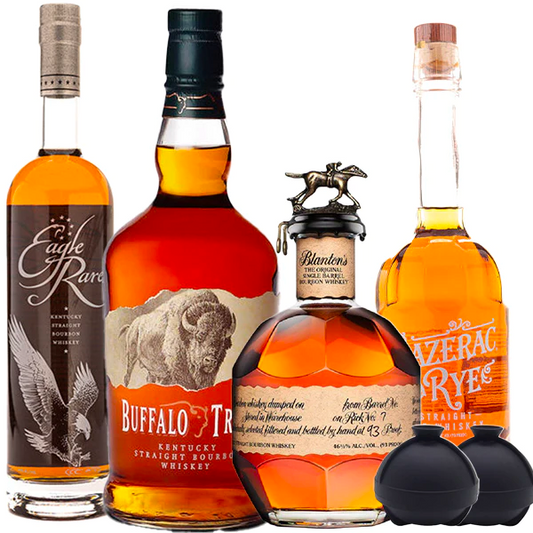 Eagle Rare, Buffalo Trace, Sazerac Rye, Blanton Single Barrel, Bundle
