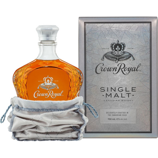 CROWN ROYAL SINGLE MALT CANADIAN WHISKY 750ML