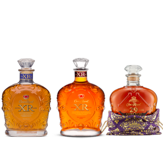 Crown Royal Extra Rare XR LaSalle, Waterloo, & 29 Year Bundle