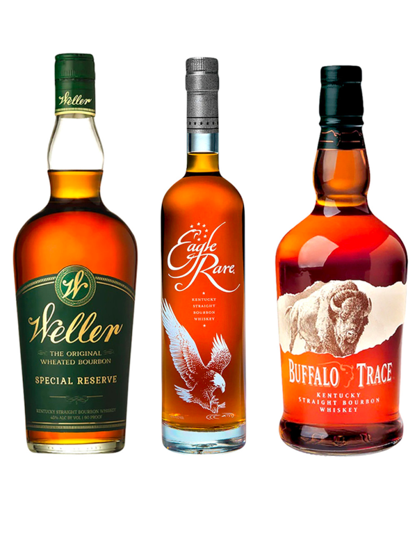 W.L. Weller Special Reserve & Eagle Rare 10 Year & Buffalo Trace Bourbon Bundle