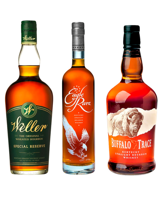 W.L. Weller Special Reserve & Eagle Rare 10 Year & Buffalo Trace Bourbon Bundle