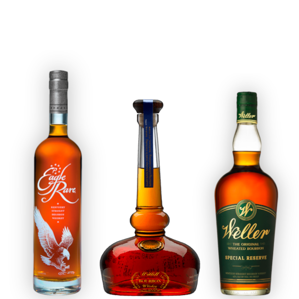 Eagle Rare, Willett Pot Still, Weller Special Reserve Bundle