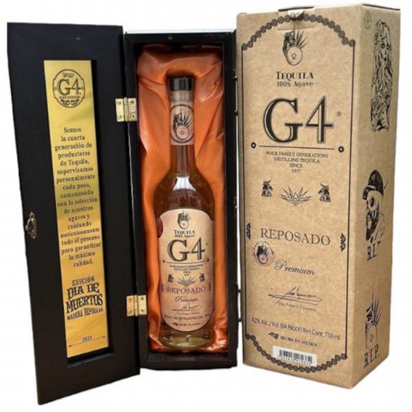 G4 de Madera Dia de Muertos Limited Edition Reposado Tequila’s