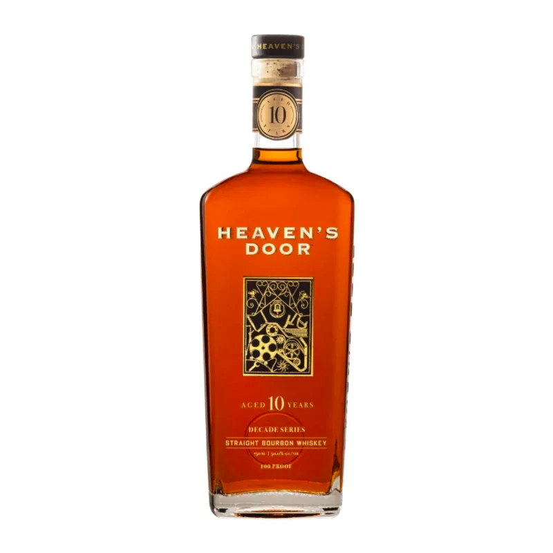 Heaven's Door Straight Bourbon Whiskey Decade Series 10 Year