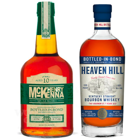 Henry McKenna 10 Year & Heaven Hill 7 Year Bottle-In-Bond Bundle