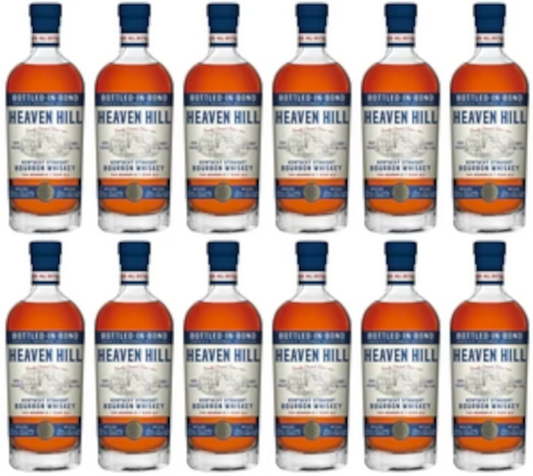 Heaven Hill 7 Year Bottled-In-Bond Bourbon - 12 Pack