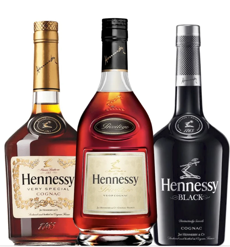 Hennessy V.S., Hennessy Privilege, & Hennessy Black Bundle