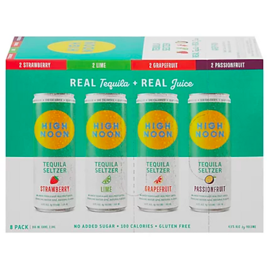 High Noon Tequila Seltzer Variety 8 Pack