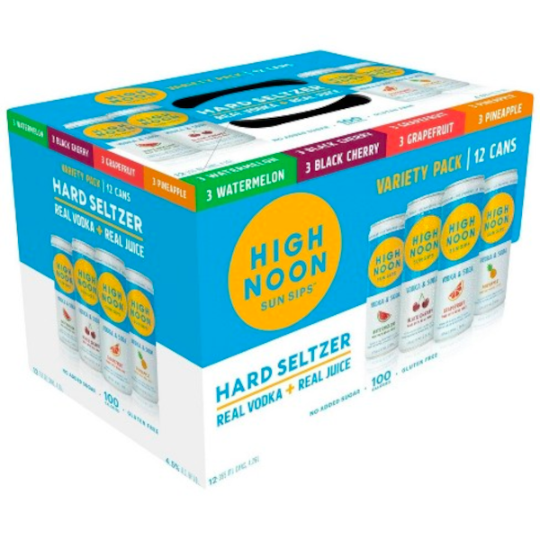 High Noon Vodka Hard Seltzer Variety 12pk