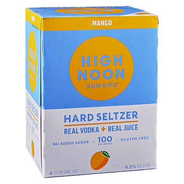 High Noon Tropical Mango 4pk