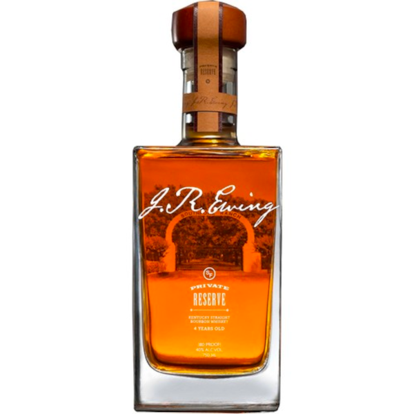 J. R. EWING PRIVATE RESERVE KENTUCKY STRAIGHT BOURBON WHISKEY