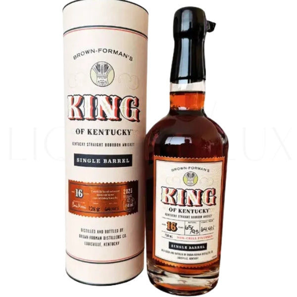 Brown Forman's King Of Kentucky 16 Year Old Bourbon 2023 Release Single Barrel