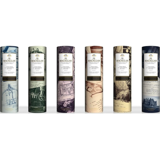 The Macallan James Bond 60th Anniversary Complete Collection 1-6