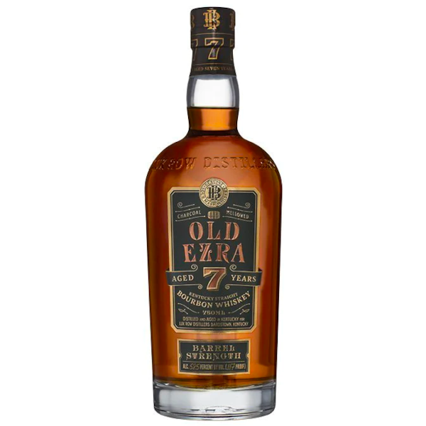 Old Ezra 7 Year Barrel Strength Bourbon Whiskey