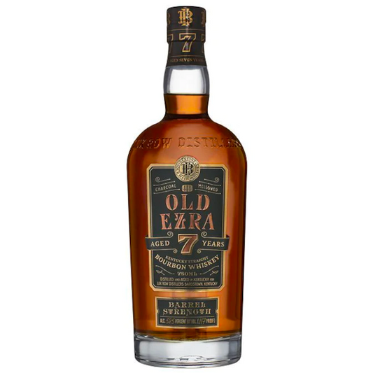 Old Ezra 7 Year Barrel Strength Bourbon Whiskey