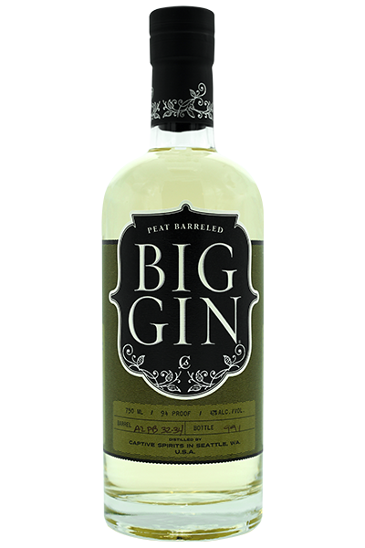 Big Gin Peat Barreled