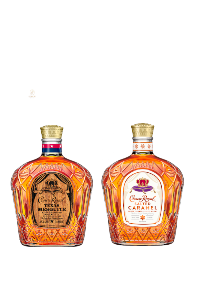Crown Royal Texas Mesquite & Salted Caramel Canadian Whisky Bundle