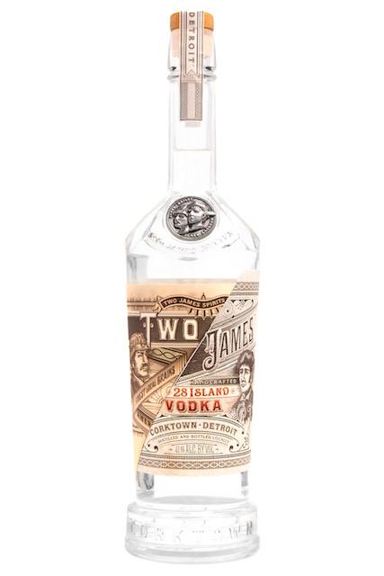 Two James 28 Island Vodka