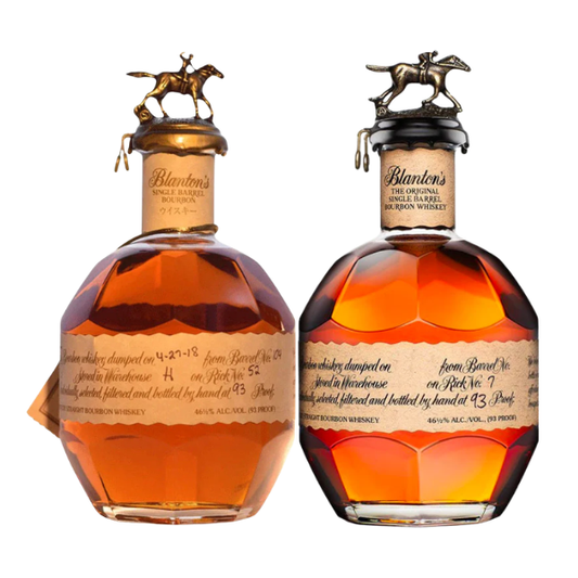 Blanton's Original Single Barrel and Blanton's Special Reserve Red Japanese Import Bundle