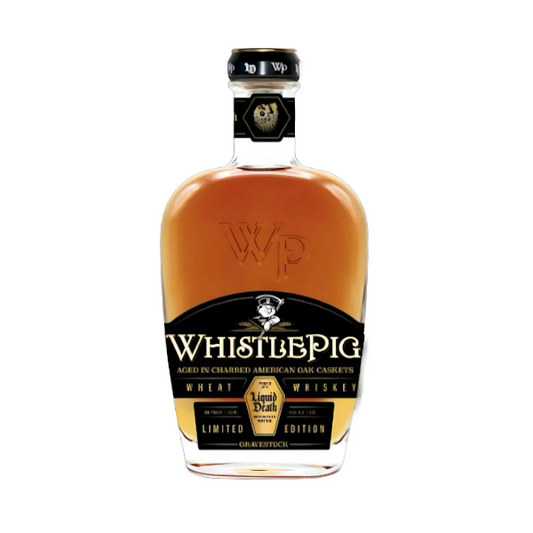 WhistlePig x Liquid Death Gravestock Wheat Whiskey Limited Edition 3 Pack