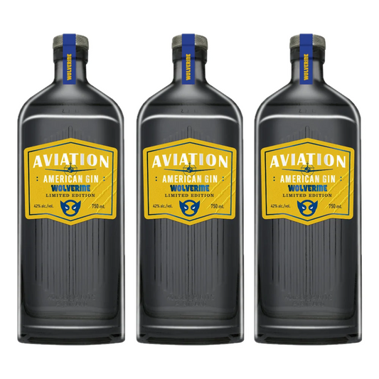 AVIATION GIN WOLVERINE LIMITED EDITION 3-PACK