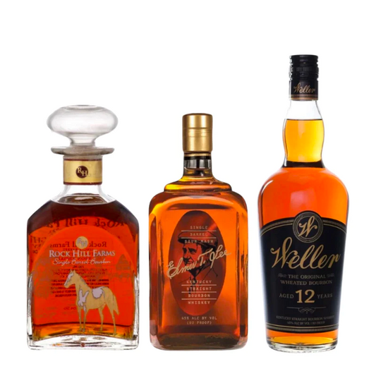 Rock Hill Farms Bourbon, Elmer T. Lee Bourbon, W.L. Weller 12 Year Bourbon Bundle