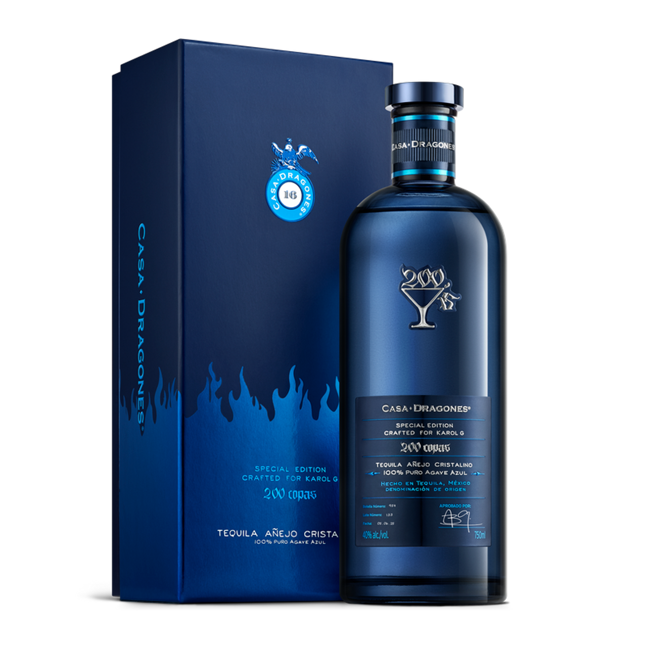 200 Copas Tequila by Casa Dragones x Karol G