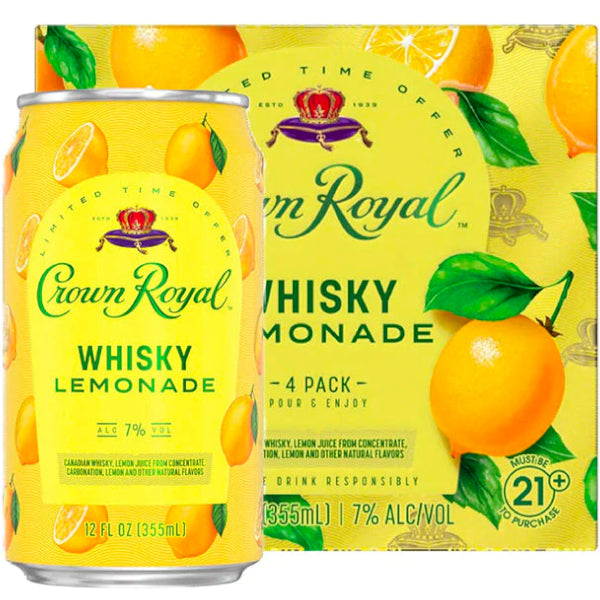 Crown Royal Lemonade 4pk Cans