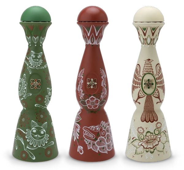 Clase Azul Tequila Master Artisans The Jimón López Family Limited Edition Extra Anejo Tequila Bundle 1Lt 3-Pack