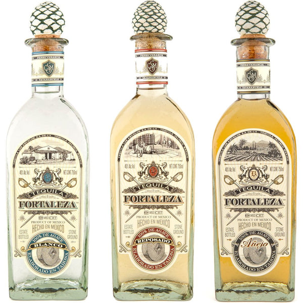 Fortaleza Blanco, Reposado & Anejo Tequila Collection